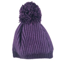 Chaos Aardvark Knit Beanie - Girls' Purple Sparkle One Size