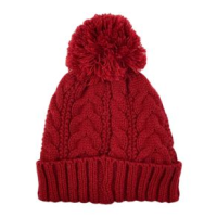 Chaos Aardvark Knit Beanie - Girls' Red Glitter One Size