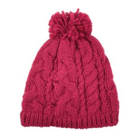 Chaos Aardvark Knit Beanie - Girls' Hot Pink One Size