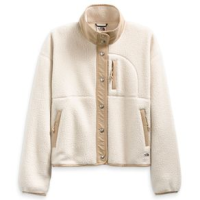 The North Face Cragmont Fleece Jacket - Women's Bleached Sand/Hawthorne Khaki 3XL