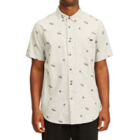 Billabong Sundays Mini Short Sleeve Shirt Light Grey Heather S