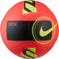 Nike Pitch Soccer Ball Bright Crimson / Black / Volt 5