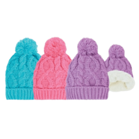 Grand Sierra Sparkle Cable Cuff Beanie - Girls' Assorted One Size