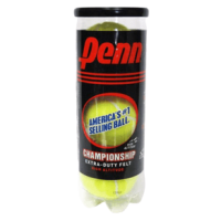 Head Penn Championship Tennis Ball - 3 Pack Yellow Extra Duty Regular Altitude