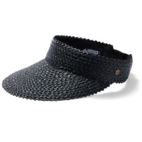 Hemlock Hats Co Capri Visor - Women's Capri Visor in Onyx