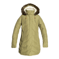 Roxy Ellie Waterproof Jacket - Women's Burnt Olive XS