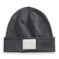 The North Face Dock Worker Recycled Beanie Hat - Men's Asphalt Grey / Vintage White One Size