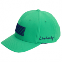 Black Clover Clover Nation Golfing Hat - Men's One Size Green/Navy