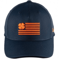 Black Clover Clover Nation Golfing Hat - Men's One Size Navy/Red Peach