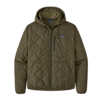 Patagonia Diamond Quilted Bomber Hoody - Men's Basin Green XS