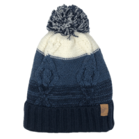 Chaos Aardvark With Pom Beanie - Boys' White / Blue / Dark Blue One Size