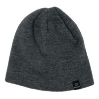 Chaos Mustang Beanie With Band - Kids' Medium Grey Heather One Size