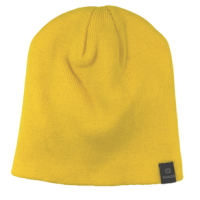Chaos Mustang Beanie With Band - Kids' Lemon Junior