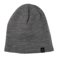 Chaos Mustang Beanie Heather Grey No Cuff One Size