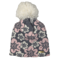 Chaos Marigold Knit Pom Beanie - Girls' Rose Bloom One Size
