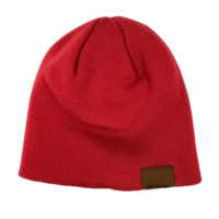 Chaos Mustang Beanie With Band - Kids' Heather / Ruby One Size