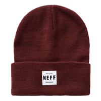 Neff Lawrence Beanie Maroon One Size