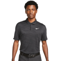 Nike Dri-fit Adv Tiger Woods Golf Polo - Men's Dark Smoke Grey / White XXL