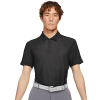 Nike Dri-fit Adv Tiger Woods Golf Polo - Men's Dark Smoke Grey / Black / Black S