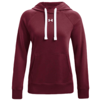 Under Armour Rival Fleece HB Hoodie - Women's League Red / White S