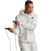 Under Armour Rival Fleece Hoodie - Men's Onyx White / Onyx White S