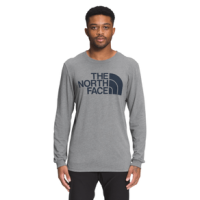 The North Face Long Sleeve Half Dome Tee- Men's TNF Medium Grey Heather XXL