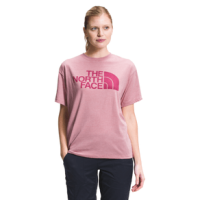 The North Face Short Sleeve Half Dome Tri-Blend Tee - Women's Foxglove Lavender Heather XS