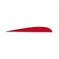 Kinsey's Archery Gateway 5" Parabolic Feathers Red 5"