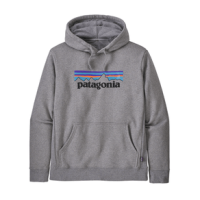 Patagonia P-6 Logo Uprisal Hoody - Men's Gravel Heather XXL