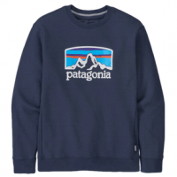 Patagonia Fitz Roy Horizons Uprisal Crew Sweatshirt - Men's XL New Navy