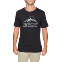 Hurley Everyday Washed Everett Short Sleeve T-Shirt - Men's L Black