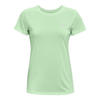Under Armour Tech Twist T-Shirt - Women's Aqua Foam / Metallic Silver XS