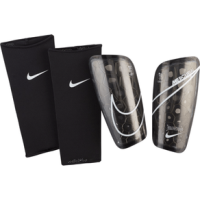 Nike Mercurial Lite Soccer Shin Guard Black / Black / White S