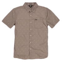 Volcom Eanes Short Sleeve Shirt XL Pewter