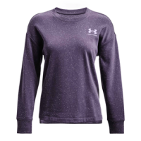 Under Armour Rival Fleece Oversized Crew - Women's Twilight Purple / Purple Tint / Purple Tint L
