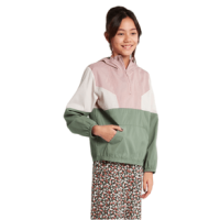 Volcom Wind Stoned Windbreaker Jacket - Girls' Light Army M