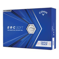 Callaway ERC Soft Triple Track Golf Ball (12 Pack) White