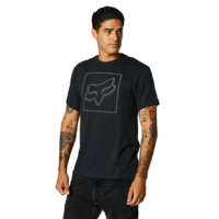 Fox Off Tilter Short Sleeve Tee Shirt - Men's Black M Short Sleeve