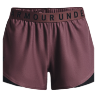 Under Armour Play Up 3.0 Short - Women's Ash Plum / Black / Black L