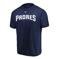 Majestic Youth Cool Base MLB Evolution Tee Shirt - Kids' PADRES Youth S