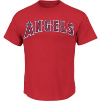 Majestic MLB Team Logo T-Shirt - Men's XL Angels