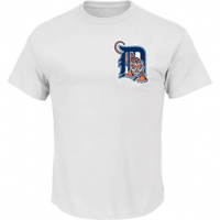 Majestic MLB Team Logo T-Shirt - Men's M Tigers