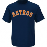 Majestic MLB Team Logo T-Shirt - Men's XL Astros
