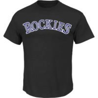 Majestic MLB Team Logo T-Shirt - Youth ROCKIES Youth M