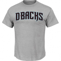 Majestic MLB Team Logo T-Shirt - Men's M Diamondbacks