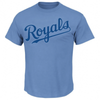 Majestic MLB Team Logo T-Shirt - Men's L Royals