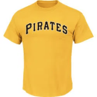 Majestic MLB Team Logo T-Shirt - Youth PIRATES Youth L
