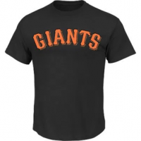 Majestic MLB Team Logo T-Shirt - Men's L Giants