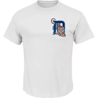Majestic MLB Team Logo T-Shirt - Men's TIGERS L