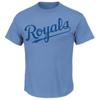 Majestic MLB Team Logo T-Shirt - Men's ROYALS S